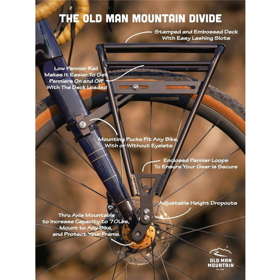 Old Man Mountain Divide Rack– Pushbikes - Main Image