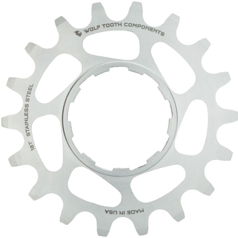 Wolftooth Stainless Steel Single Speed Cog Pushbikes