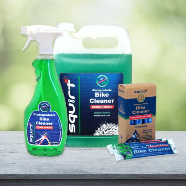 Squirt Bio Bike Wash Concentrate Degreaser/Cleaner Pushbikes