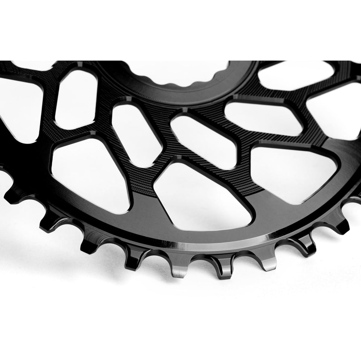 absolute black Oval Gravel 1× 110/5 bcd Premium GRAVEL OVAL 110/5bcd 1X Chainrings