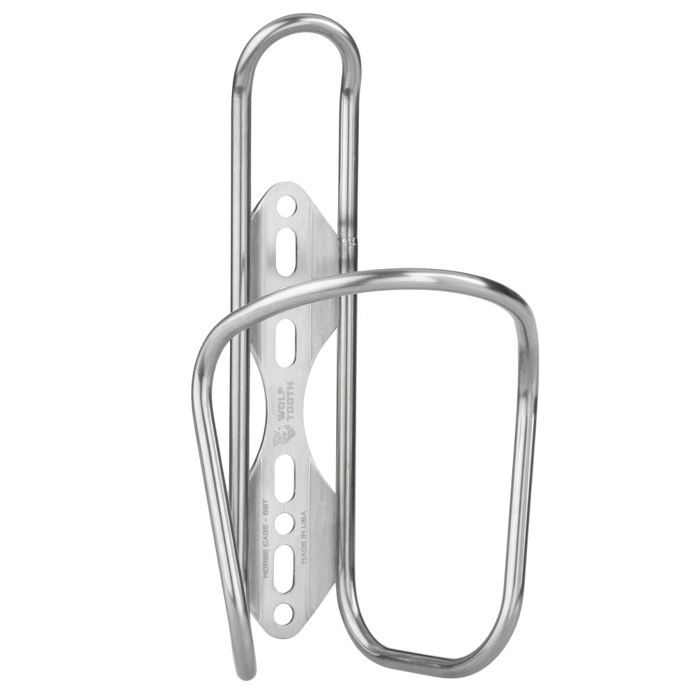 Wolftooth Morse Cage stainless– Pushbikes - Main Image