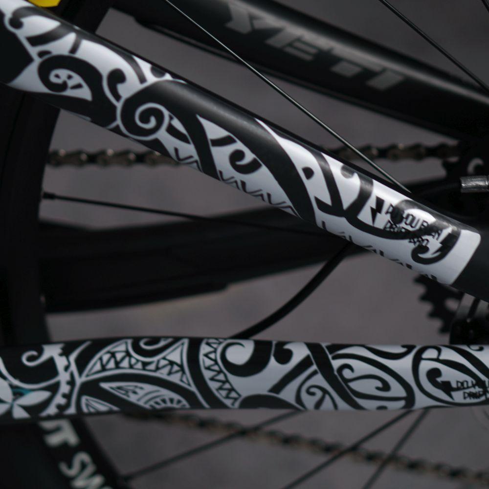 Dyedbro Maori Frame Protection Pushbikes