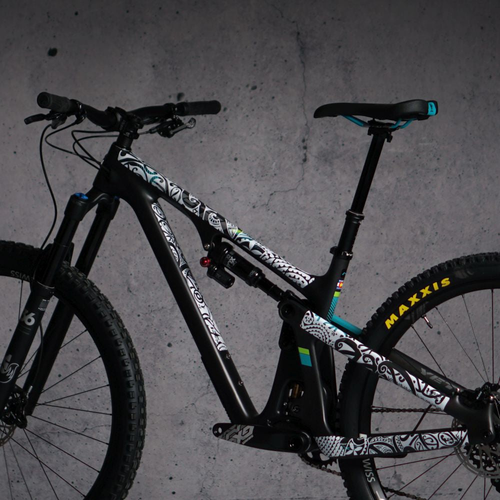 Dyedbro Maori Frame Protection Pushbikes