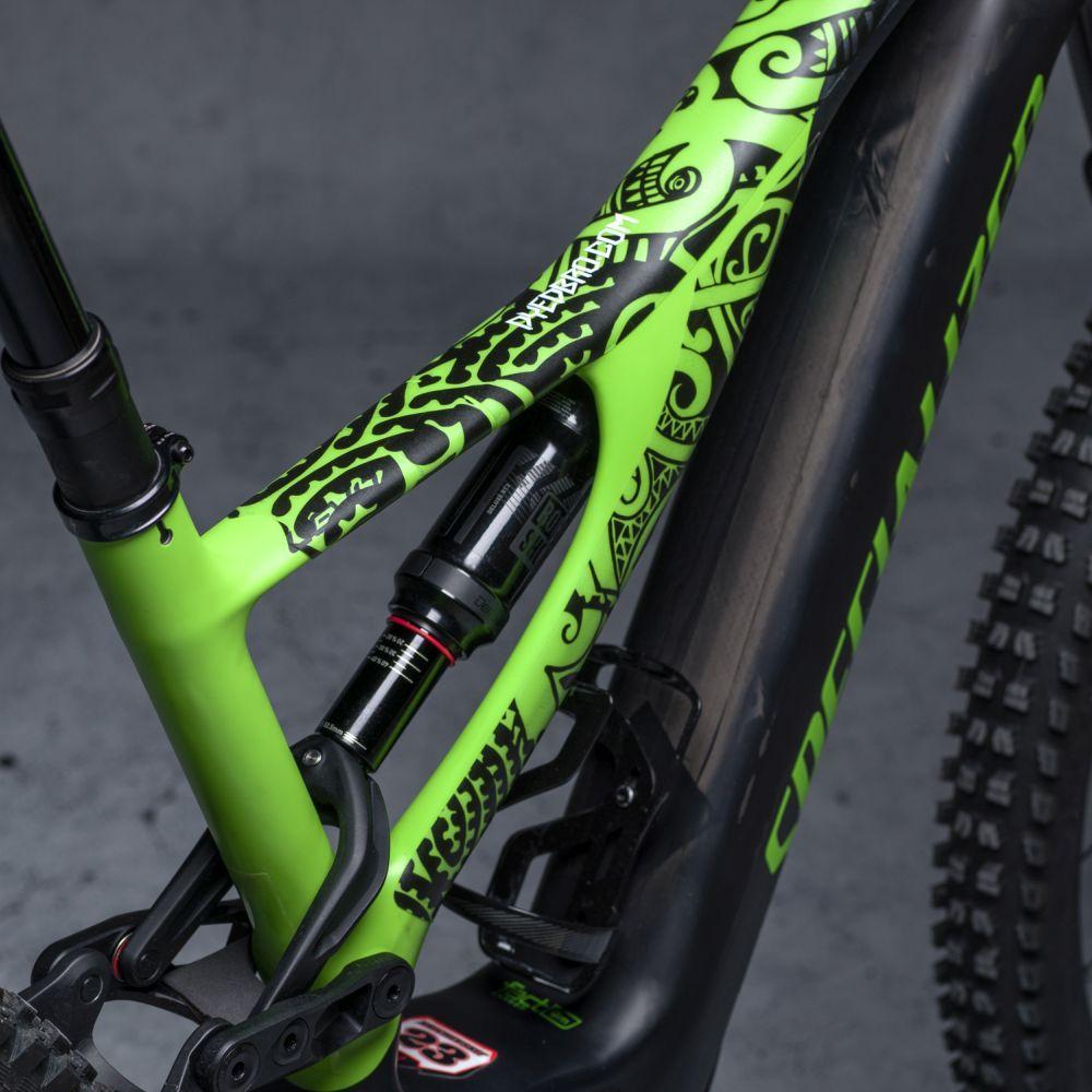 Dyedbro Maori Frame Protection Pushbikes
