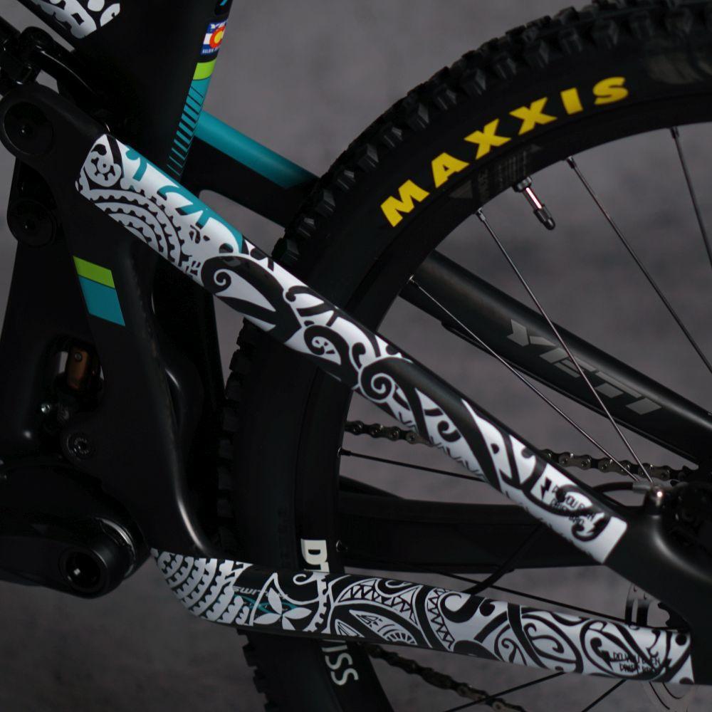 Dyedbro Maori Frame Protection Pushbikes