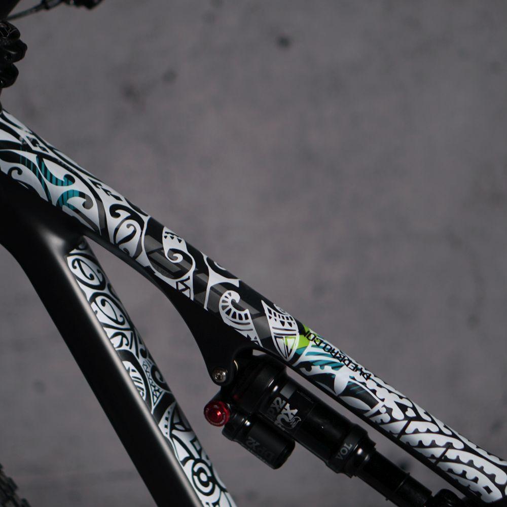 Dyedbro Maori Frame Protection Pushbikes