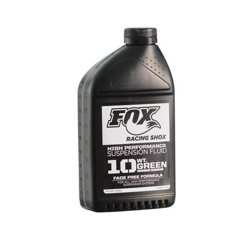 Fox 10wt Green 1L Suspension Fluid-025-03-008-Pushbikes