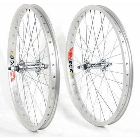 Ontrack 20in Rear Alloy/Alloy 6-7 Speed Nutted Wheel-WHA12-Pushbikes
