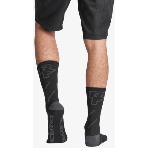 RaceFace 2020 Gear Jammer Socks-RF-CL-A-GS-BLK-S/M-Pushbikes
