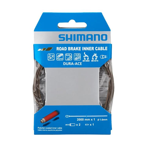 Shimano BC-9000 Polymer Coated Brake Cable Inner-Y8YZ98050-Pushbikes