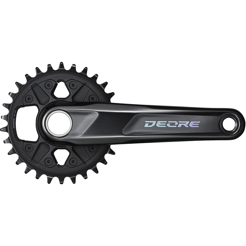 Shimano Deore FC-M6100-1 MTB Crankset-EFCM61001CXA0-Pushbikes