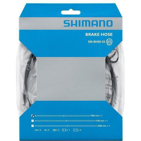 Shimano Deore SM-BH90-SS Disc Brake Hose-ESMBH90SSL200-Pushbikes