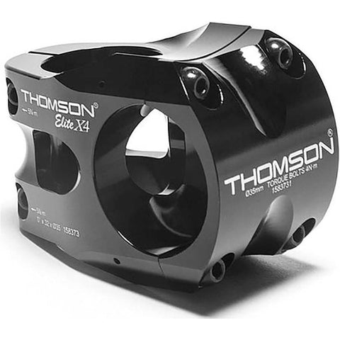 Thomson X4 0 Degree 35 Stem-TH115101-76-BK-Pushbikes
