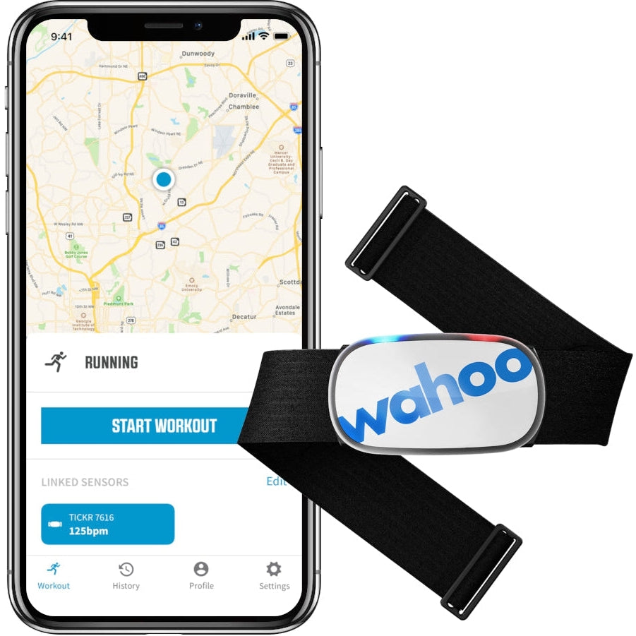 Wahoo Tickr Gen 2 Heart Rate Monitor Pushbikes